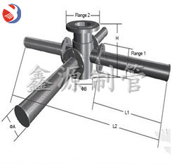 不锈钢中排装置进碱混床滤元绕丝支管布水管滤水帽树脂捕捉器滤芯